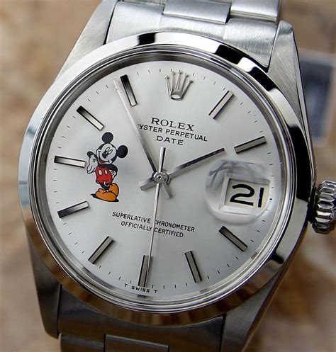 rolex mickey mouse for sale.